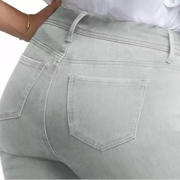 Nydj slim straight ancle jeans nwt size 24 - Picture 9 of 11